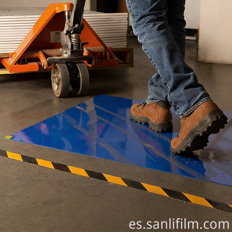 Alfombra adhesiva para áreas de recepción de almacén Warehouse Receiving Areas Sticky Mat